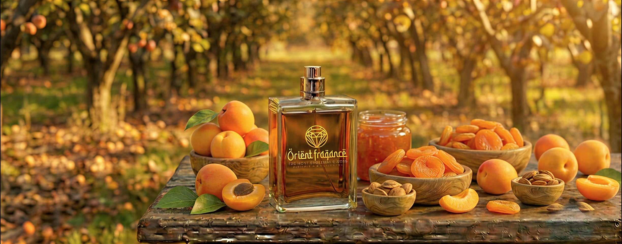 Perfumes árabes con albaricoque