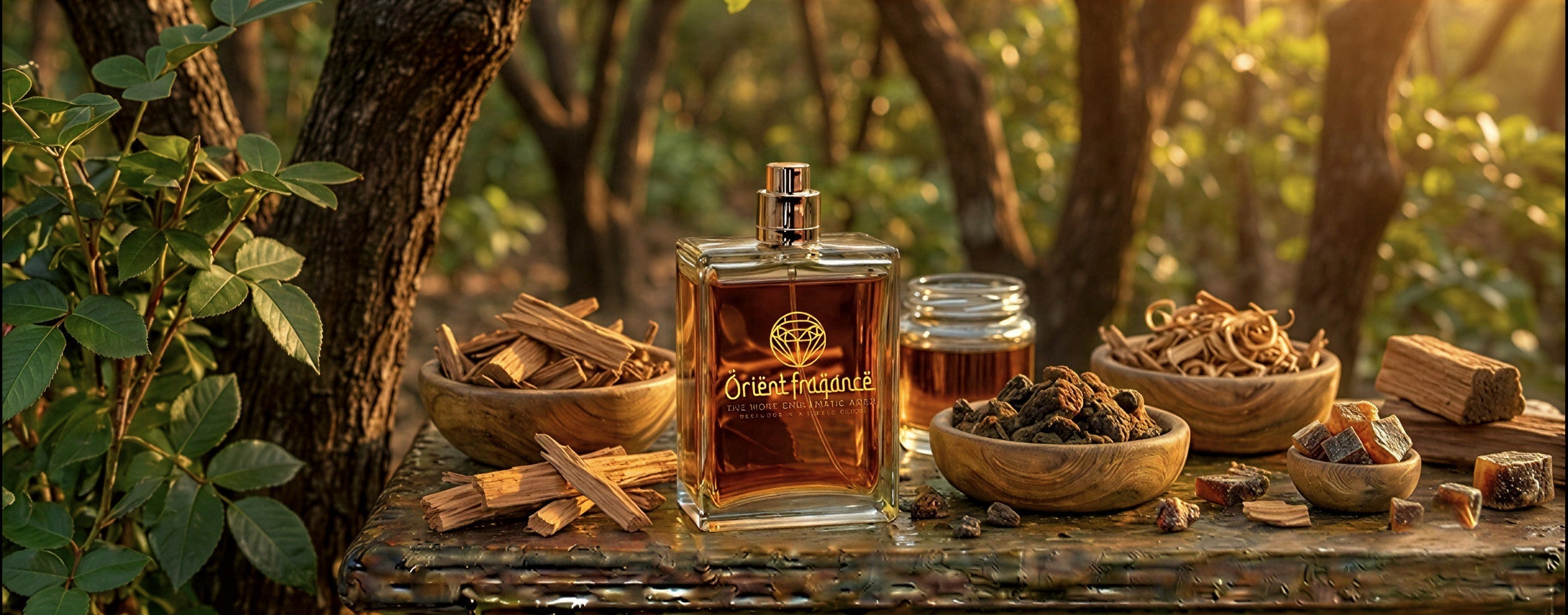 Perfumes árabes con guayaco