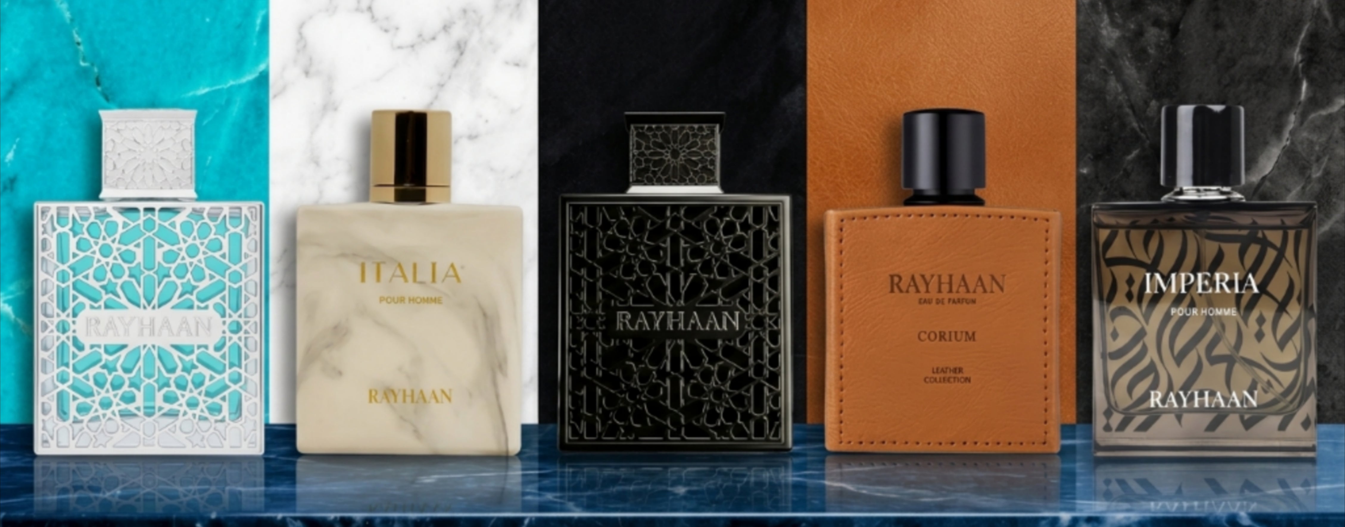 collection perfumes arabes de Rayhaan
