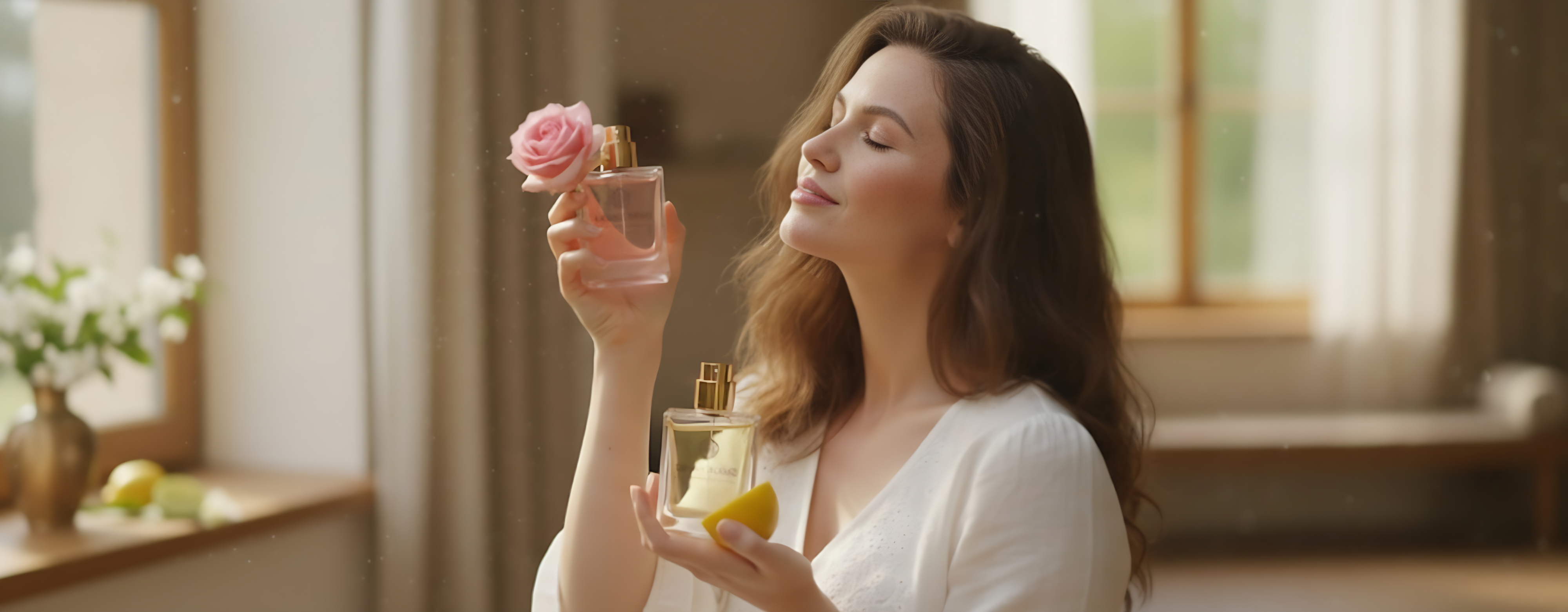 perfumes árabes citricos y florales layering