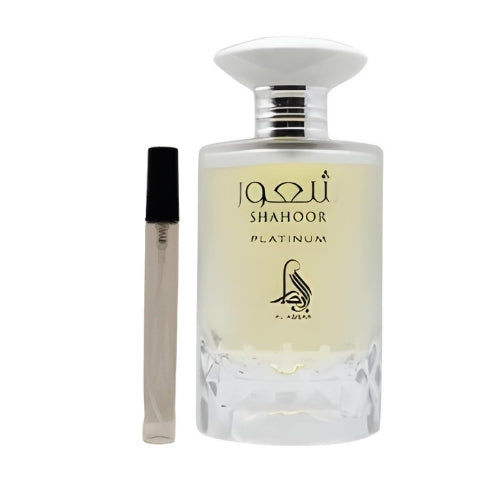 Muestra De Perfumes Arabes Al Absar - Shahoor Platinum -10ml - 5ml - Eau De Parfum - Perfume Unisex Orient Fragance