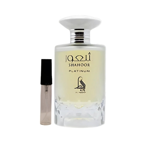 Muestra De Perfumes Arabes Al Absar - Shahoor Platinum -10ml - 5ml - Eau De Parfum - Perfume Unisex Orient Fragance
