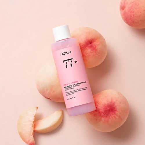 ANUA Peach 77 Niacin Essence Toner 150ml tónico facial coreano iluminador e hidratante