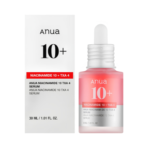 Anua Dark Spot Removing Serum textura y envase sérum coreano iluminador antimanchas