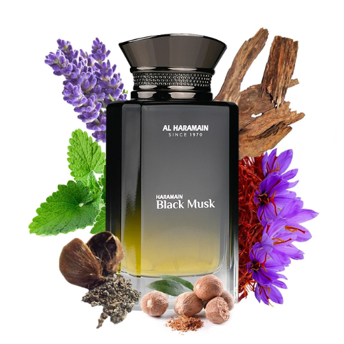 Al Haramain - Black Musk - 100ml - Eau de Parfum - Perfume Masculino Al haramain