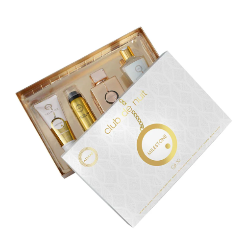 Armaf - Gift Set 4 piezas Club de Nuit Milestone - Eau de Parfum - Perfume Masculino Armaf