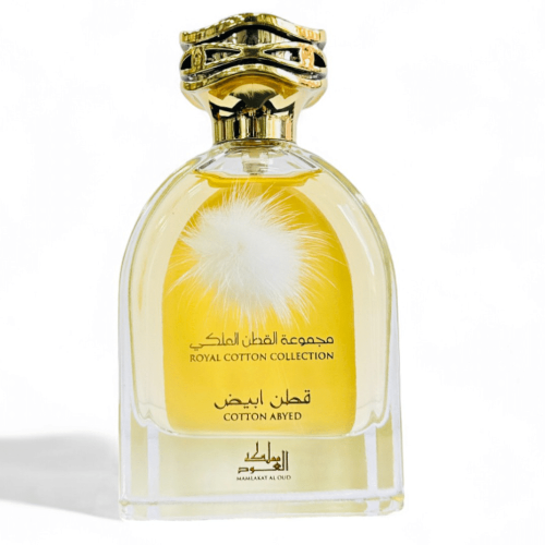 mamlakat al oud cotton abyed de royal cotton collection de perfumes arabes más vendidos