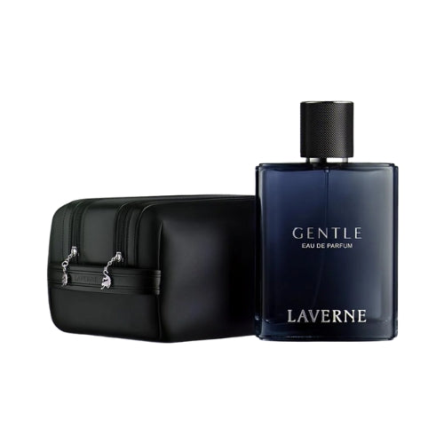 Laverne Gentle paquete perfume árabe eau de parfum con neceser negro set regalo