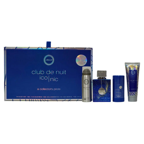 Armaf - Gift Set 4 Peces Club De Nuit Iconic - 105m - Eau de Parfum - Perfum Masculí