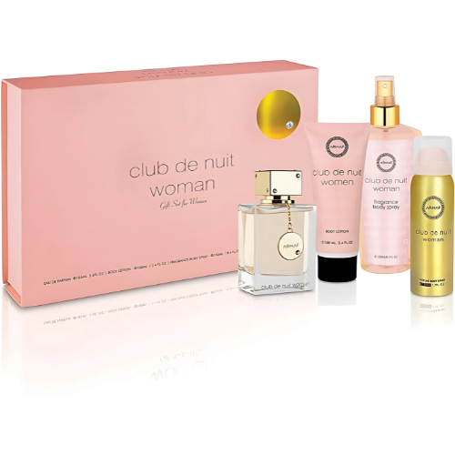 Armaf - Gift Set 4 Peces Club De Nuit Woman - 105ml - Eau De Parfum - Perfum Femení