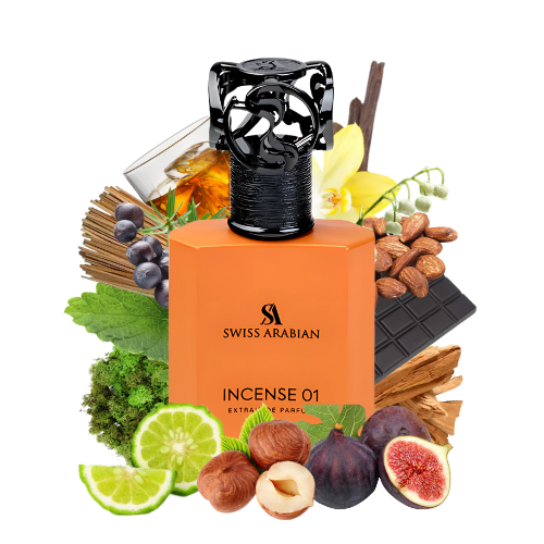 Swiss Arabian - Incense 01 - 50ml - Eau De Parfum - Male Perfume