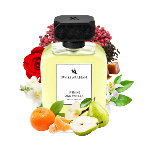 Swiss Arabian - Jasmine And Vanilla - 100ml - Eau De Parfum - Perfume Femenino Swiss Arabian