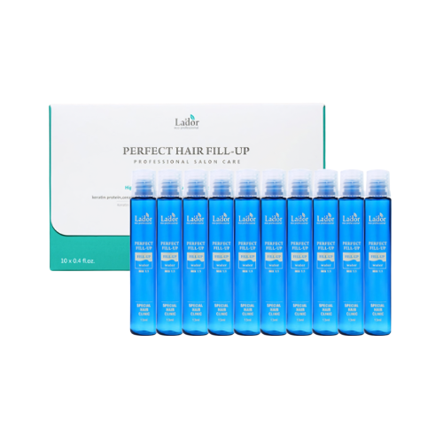 LADOR Perfect Hair Fill-Up 10x13ml tratamiento capilar coreano reparador para cabello dañado