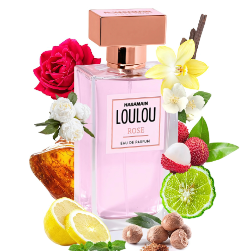 Al Haramain - Lou Lou Rose - 100ml - Eau De Parfum - Perfume Femenino Al haramain