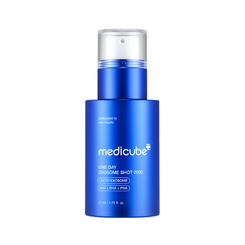 Medicube One Day Exosome Shot Pore Ampoule 2000 30ml sérum facial coreano refinador de poros con exosomas
