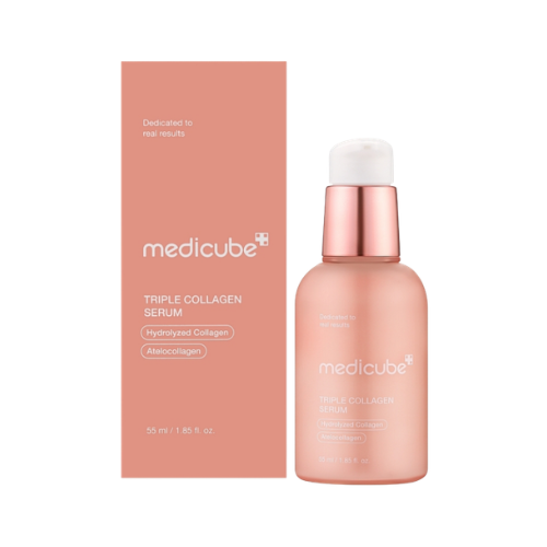 Medicube sérum con triple colágeno 55ml hidratante reafirmante antiedad skincare coreano