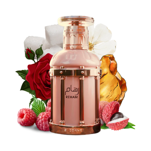 Paris Corner - Reham Rose Petals - 100ml - Eau De Parfum - Perfume Femenino Paris Corner