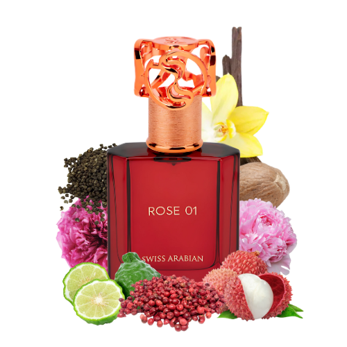 Swiss Arabian - Rose 01 - 50ml - Eau de Parfum - Perfum Unisex