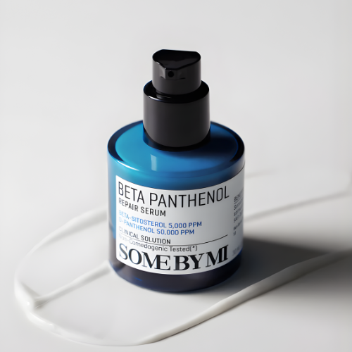Some By Mi Beta Panthenol Repair Serum textura y envase sérum reparador coreano