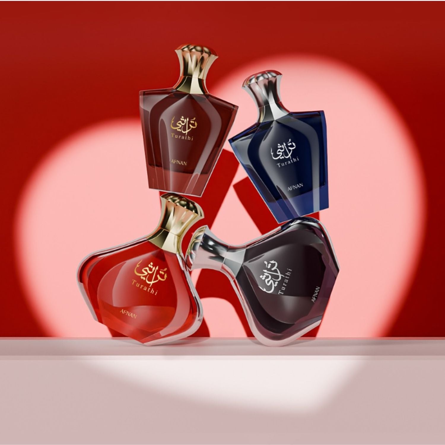 perfumes árabes de la marca afnan tourathi turathi