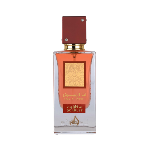 Ana Abiyedh Scarlet Lattafa 60ml - Perfume Árabe de Cereza Negra y Caramelo Lattafa