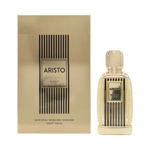 Aristo de Arabiyat Prestige perfume arabe 100 ml ideal para primavera y verano con limón mandarina naranja magnolia jazmín y pachulí