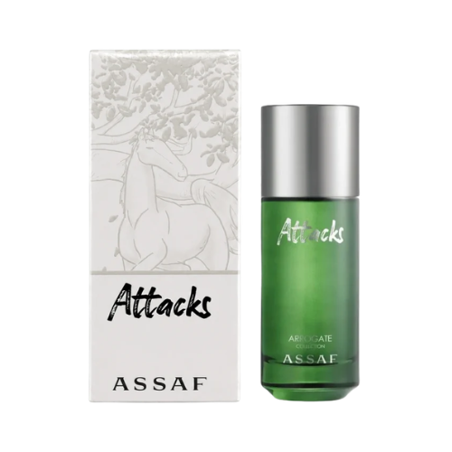 Assaf Attacks Eau de Parfum 150 ml con su caja