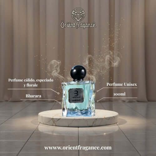 Perfume Bharara Reposado Bharara perfume arabe EDP 100 ml floral blanco especiado con jazmín tuberosa osmanthus iris y almizcle cashmere