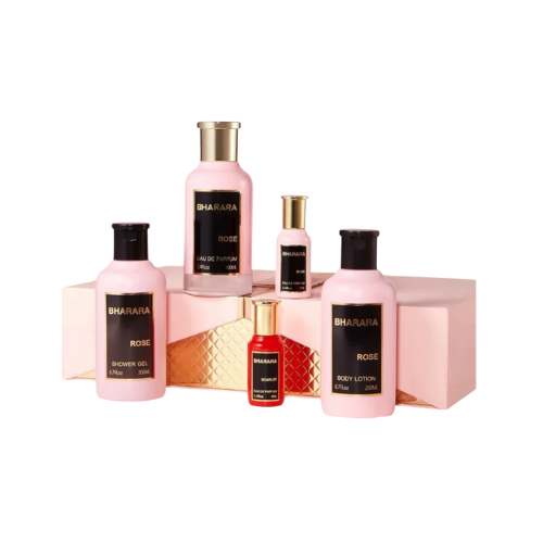 Bharara - Rosa Set de 5 Piezas - 100ml - Eau De Parfum - Perfume Femenino