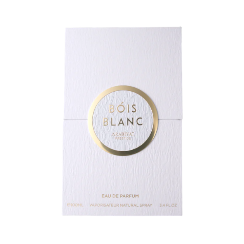 Bois Blanc perfume unisex elegante de larga duración con acorde de ámbar gris