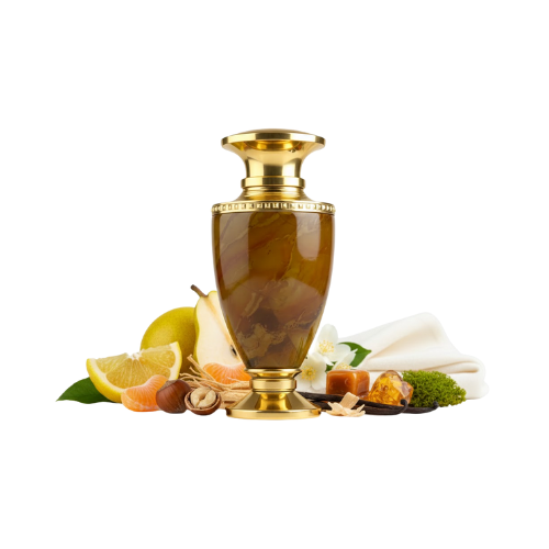 Jade Giallo French Avenue perfume arabe extrait de parfum 100 ml unisex dulce y cremoso con caramelo vainilla ámbar gris y almizcle