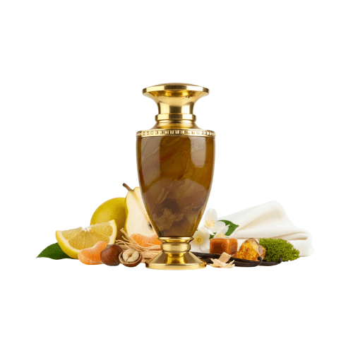 Jade Giallo French Avenue perfume arabe extrait de parfum 100 ml unisex dulce y cremoso con caramelo vainilla ámbar gris y almizcle