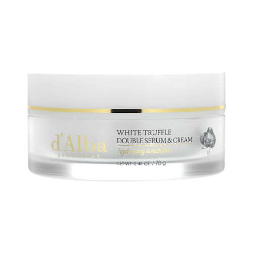 d’Alba White Truffle Double Serum Cream 70g sérum y crema facial coreana glow 2 en 1