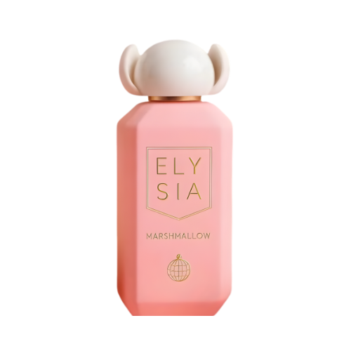 Fragrance World Elysia Marshmallow perfume femenino 100 ml frasco elegante diseño dulce y moderno