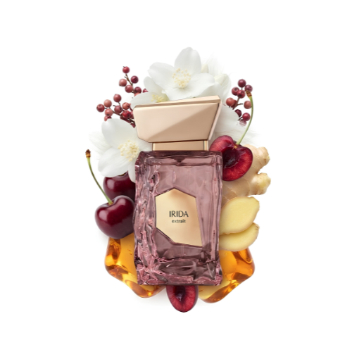 Botella del perfume French Avenue Irida Extrait 100 ml