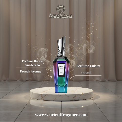 Presentación completa French Avenue Spirito Ignite Extrait de Parfum unisex 100 ml
