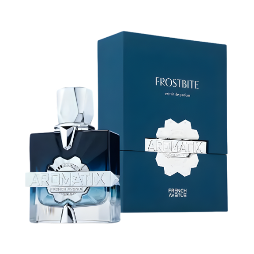 Frostbite acabado moderno perfume unisex fresco y minimalista