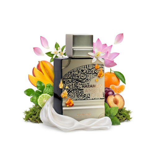 Detalle del frasco Future Dubai acabado premium perfume unisex sofisticado y refinado