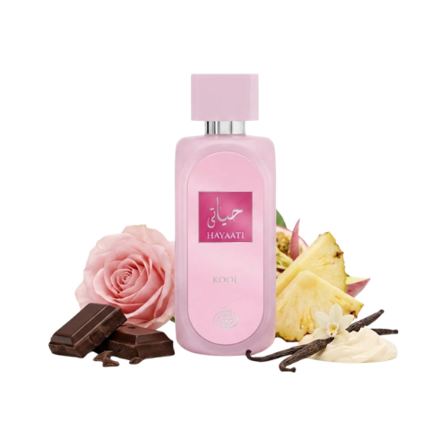 Hayaati Rose acabado elegante perfume mujer floral con rosa suave