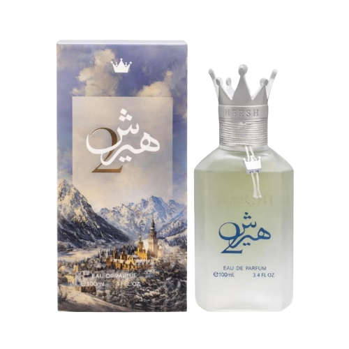 Hersh 2 perfume unisex fresco elegante con cítricos italianos y té negro