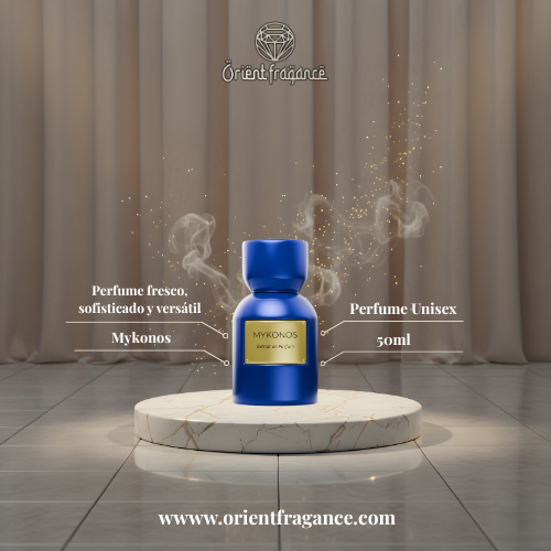 Mykonos Inception presentación premium extrait de parfum unisex 50 ml