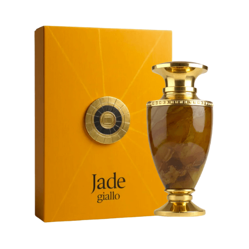 Jade Giallo de French Avenue perfume arabe 100 ml ideal para todo el año aroma frutal cremoso y fondo cálido ambarado