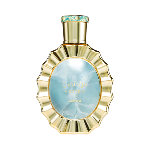 Lattafa Victoria perfume femenino 100 ml frasco elegante diseño sofisticado y moderno