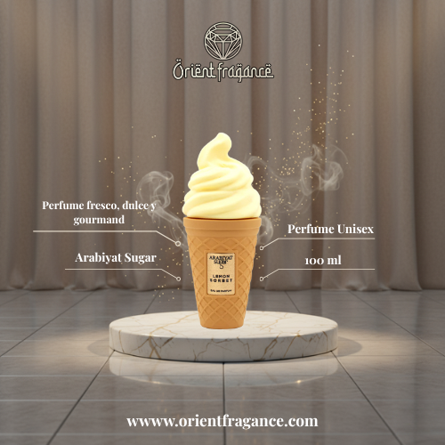 Arabiyat Sugar Lemon Sorbet perfume arabe dulce.