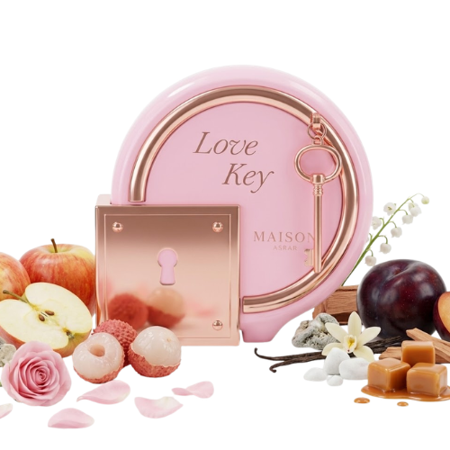Love Key Maison Asrar acabado sofisticado perfume unisex seductor