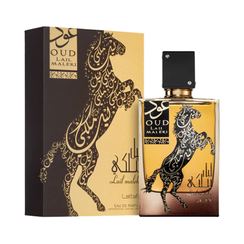 Lattafa - Oud Lail Maleki - 100ml - Eau de Parfum - Perfume Masculino Lattafa