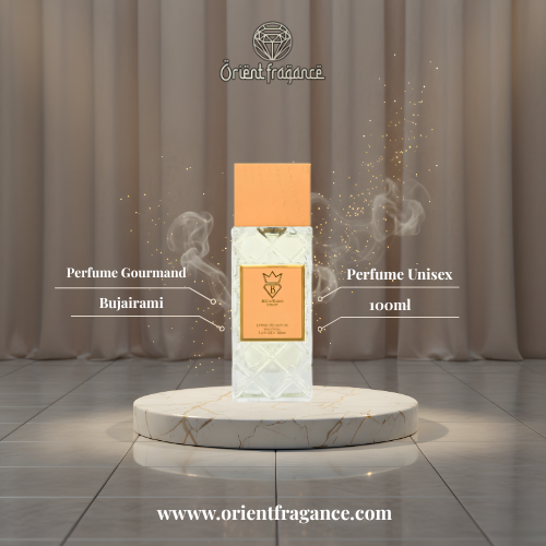 Presentación de Bujairami Powder Affair Extrait de Parfum unisex 100 ml