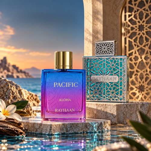 Perfumes Rayhaan Aquatica y Pacific Aloha