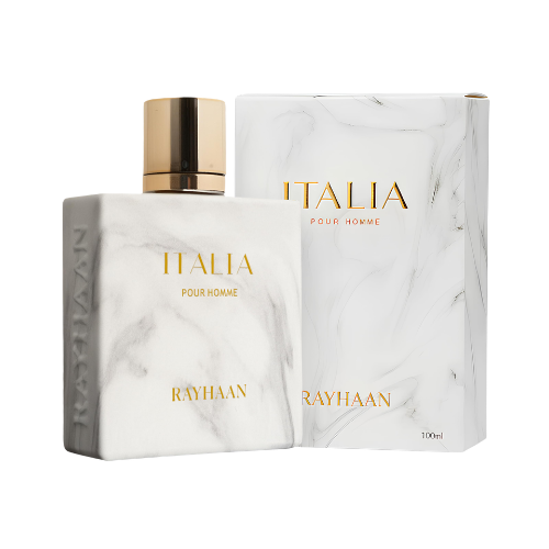 Rayhaan Italia 100 ml fragancia masculina fresca y elegante