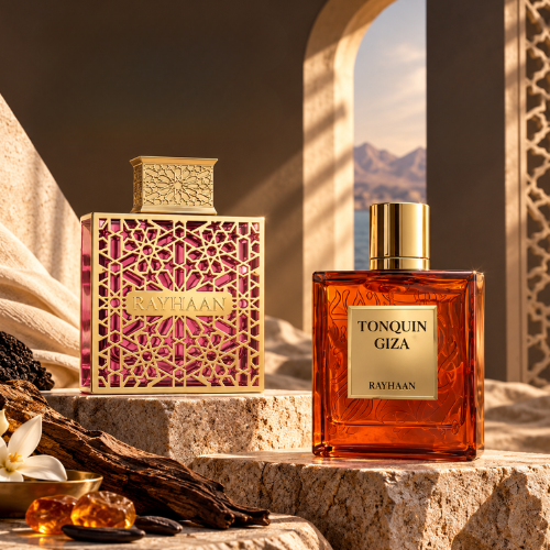 Perfumes Rayhaan Kiss y Tonquin Giza